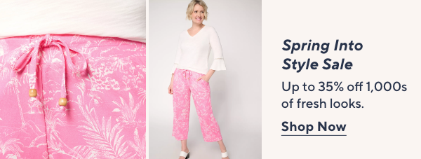 Spring Into Style Sale