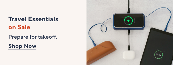 Travel Essentials on Sale