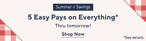 Summer of Savings