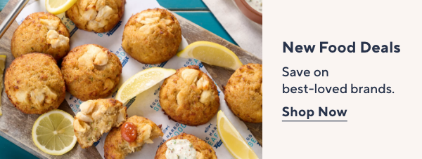 new food sale