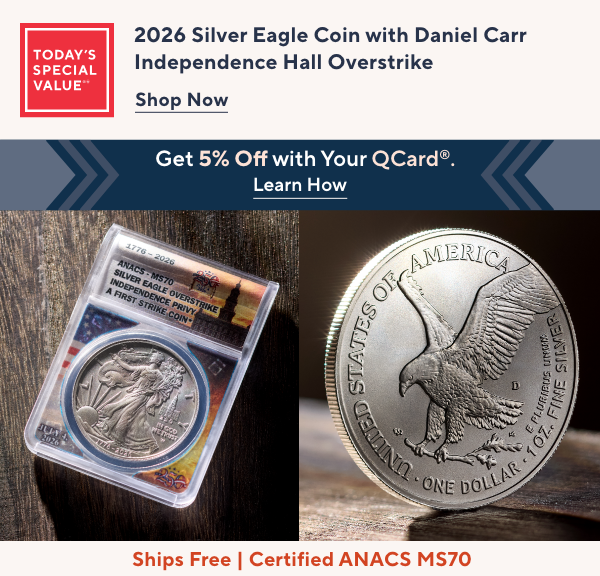  Daniel Carr Overstrike Dual Dated Silver Eagle - Independence Hall TSV