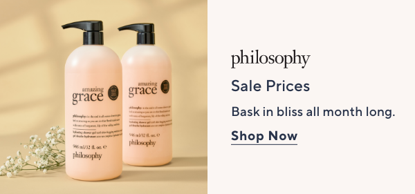philosophy sale