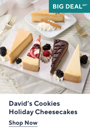 David's Cookies Holiday Cheesecakes
