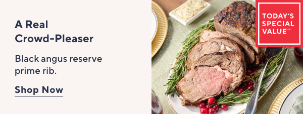 A Real Crowd-Pleaser - Rastelli's Black angus reserve prime rib