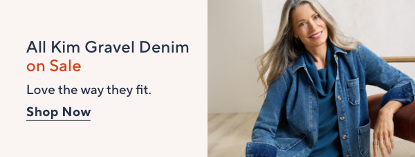kim gravel denim sale