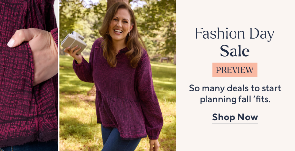 fashion day sale