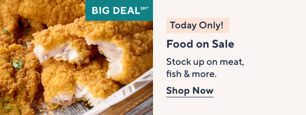 Today Only! Food on Sale