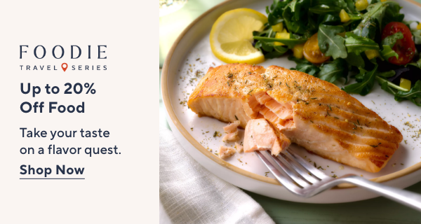 Foodie Travel Series - Up to 20% Off Food