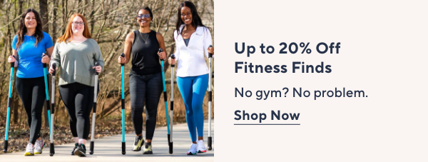 Up to 20% Off Fitness Finds