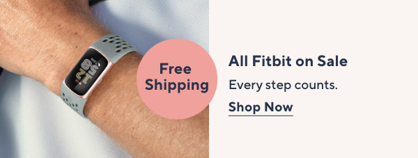 All Fitbit on Sale + Free Shipping
