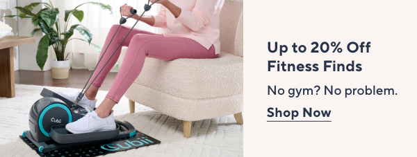 Up to 20% Off Fitness Finds