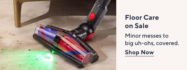 Floor Care on Sale