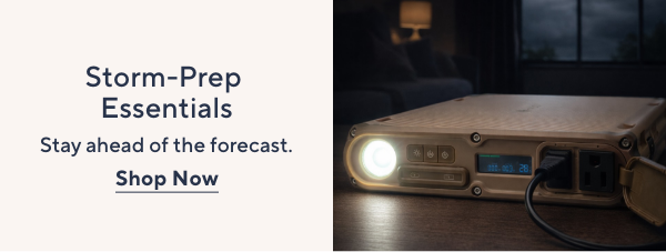 Storm-Prep Essentials