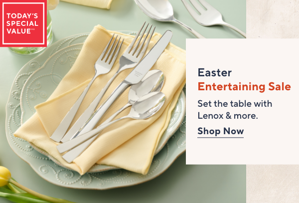 Easter's Entertaining Sale