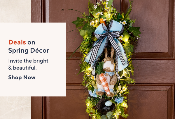 Deals on Spring Decor