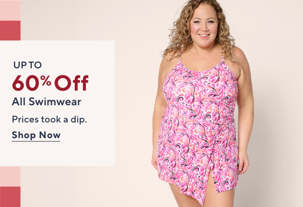 swimwear up to 60% off