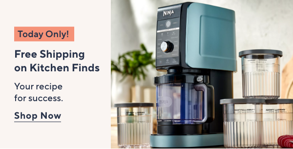 Today Only! Free Shipping on Kitchen Finds