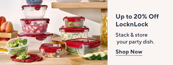Up to 20% Off LocknLock