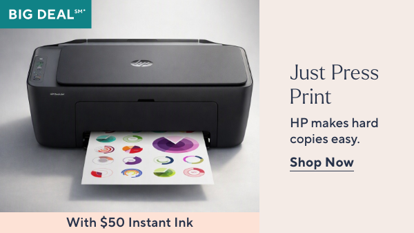 Just Press Print w/ HP Printer