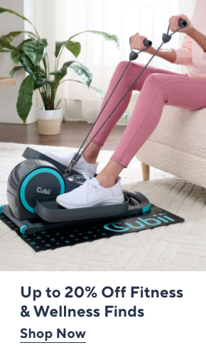 Up to 20% Off Fitness & Wellness Finds