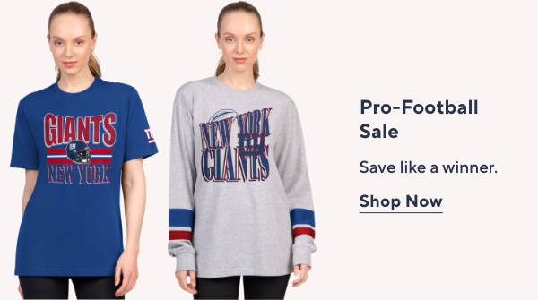 Pro-Football Sale