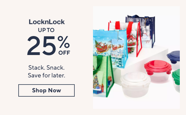 LocknLock Up to 25% Off