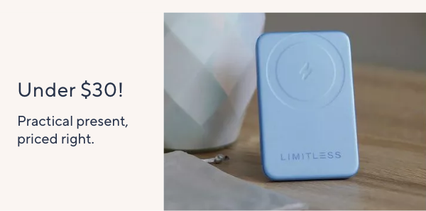 Under $30!