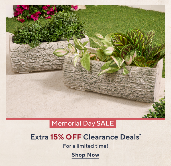 Extra 15% Off Clearance Deals