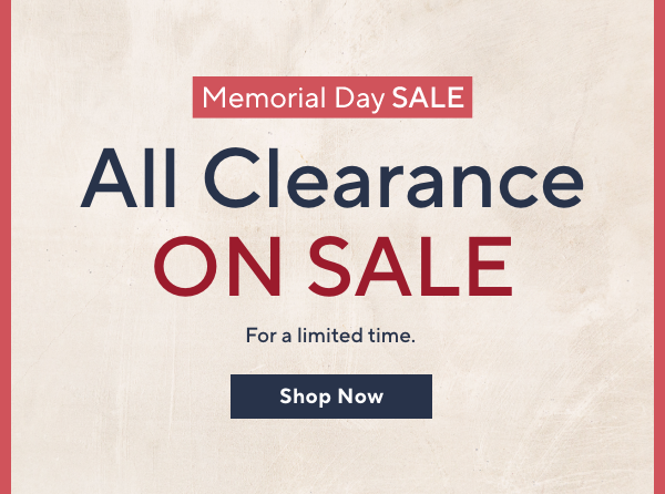 Memorial Day Sale