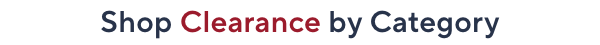 clearance by category