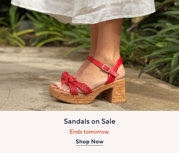 sandals on sale