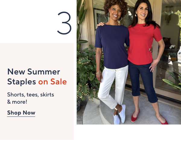 New Summer Staples on Sale