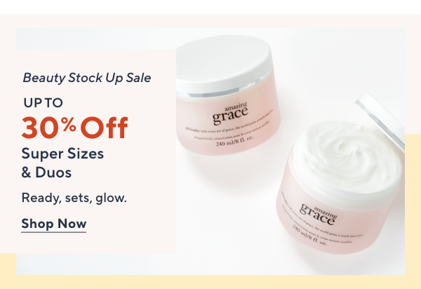 Up to 30% Off Super Size & Duos