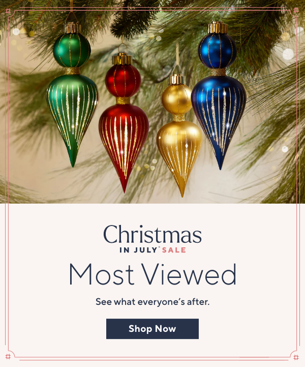 Christmas in July Sale - What a Bright Time, It's the right time to SAVE!