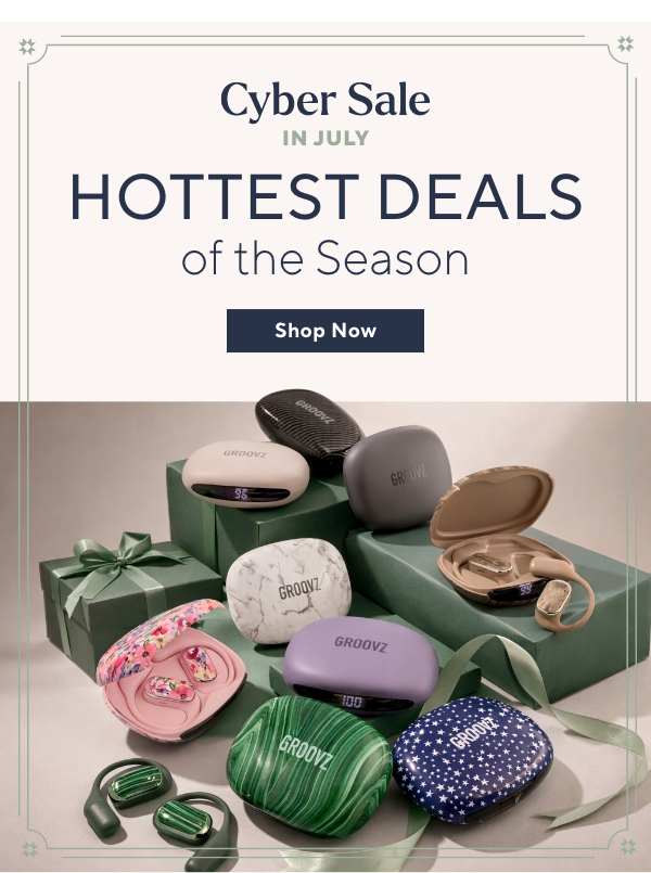 Cyber Sale in July - Hottest Deals of the Season