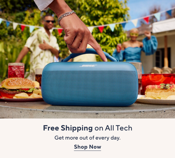 Free Shipping on All Tech