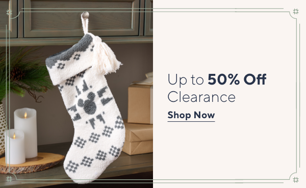 Up to 50% Off Clearance