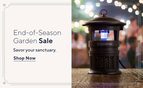 End-of-Season Garden Sale