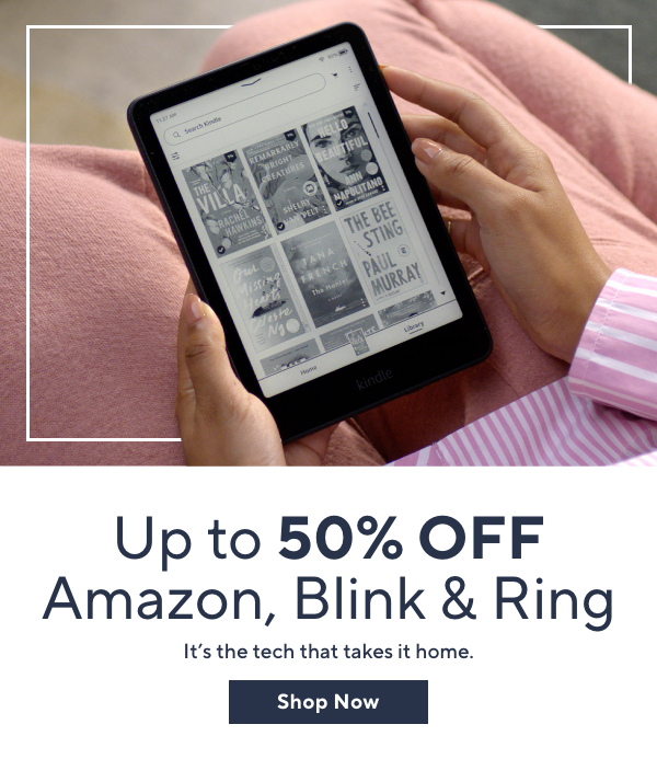 Up to 50% Off Amazon, Blink & Ring