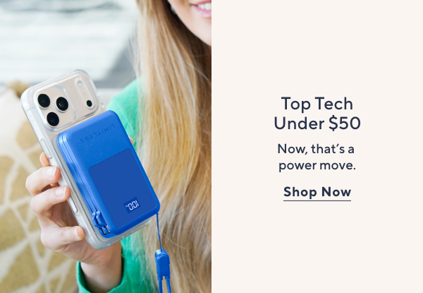 Top Tech Under $50