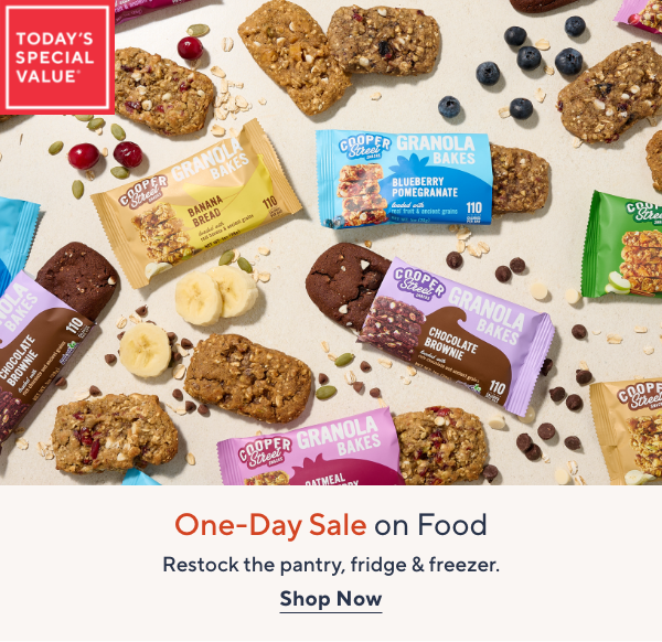 One-Day Sale on Food