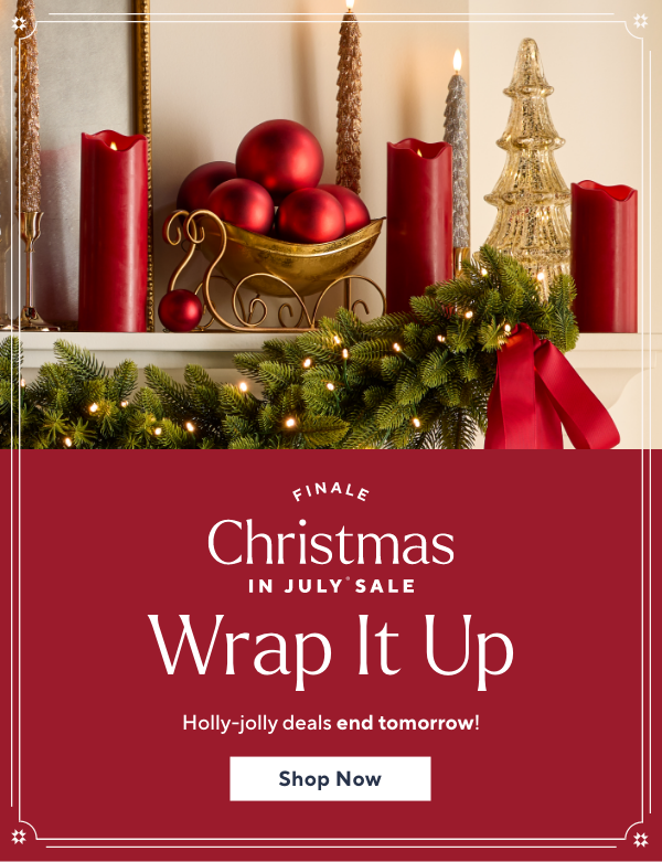 Christmas in July Sale 