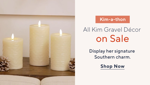 Kim-a-thon All Kim Gravel Decor on Sale