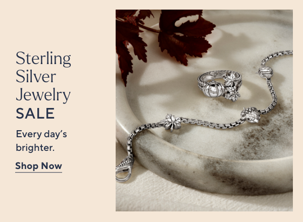 silver jewelry sale
