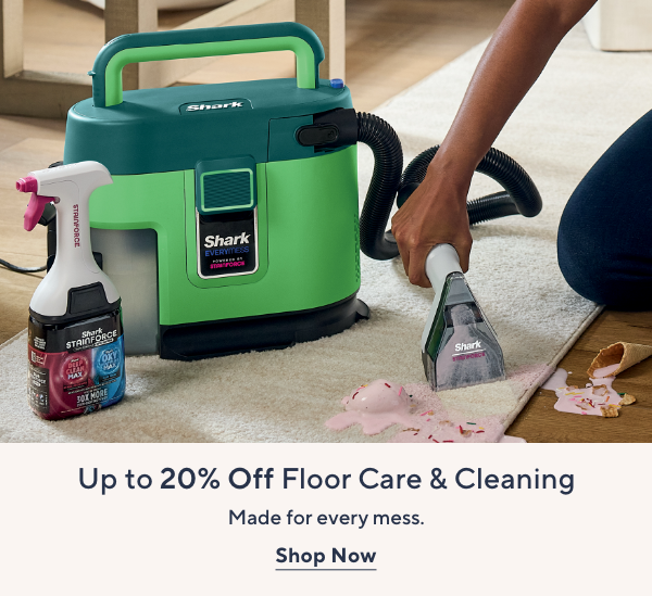 Up to 20% Off Floor Care & Cleaning