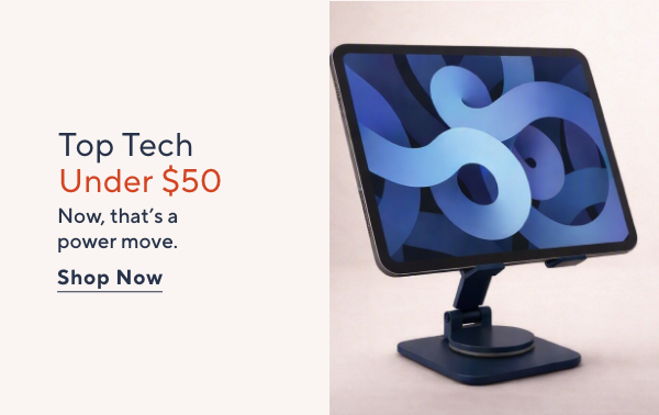 Top Tech Under $50