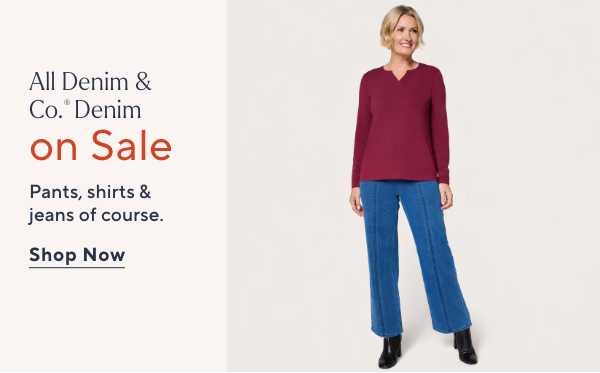 All Denim & Co. Denim on Sale
