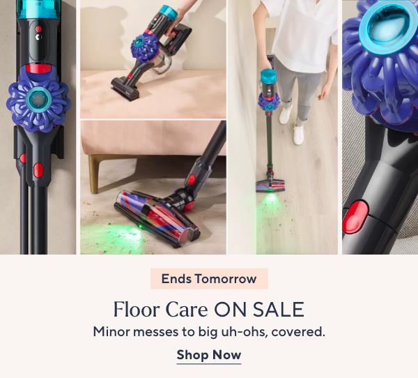 Ends Tomorrow - Floor Care ON SALE