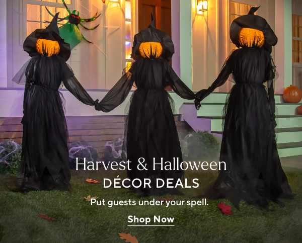 Harvest & Halloween Decor Deals