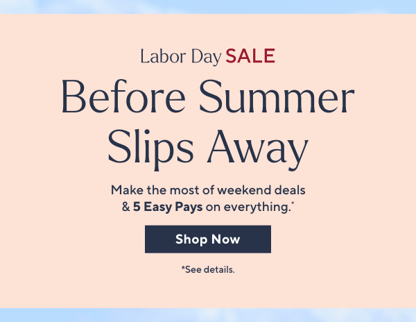 Labor Day Sale